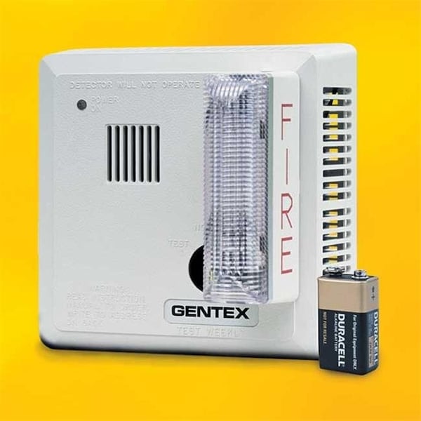Gentex Gentex 7139CSW Hard Wired Wall Mount T3 Smoke Alarm & Backup